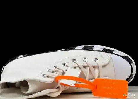 Black O-W White 2.0 Converse 163892C X 0531